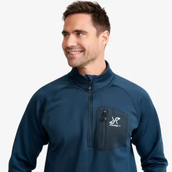 Evolution Half-zip Stretch Fleece Herren Moonlit Ocean