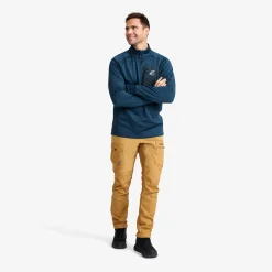 Evolution Half-zip Stretch Fleece Herren Moonlit Ocean
