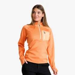 Evolution Half-zip Stretch Fleece Damen Copper Tan