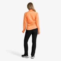 Evolution Half-zip Stretch Fleece Damen Copper Tan