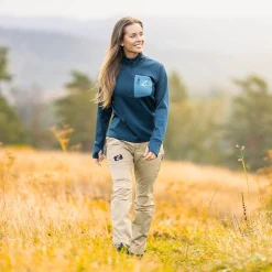 Evolution Half-zip Stretch Fleece Damen Moonlit Ocean
