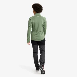 Evolution Half-zip Stretch Fleece Damen Dusty Green
