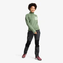 Evolution Half-zip Stretch Fleece Damen Dusty Green