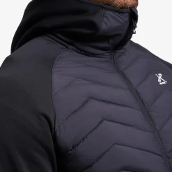 Evolution Hybrid Fleece Jacket Herren Black