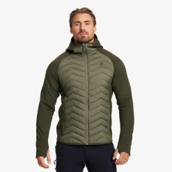 Evolution Hybrid Fleece Jacket Herren Forest Night/Kalamata