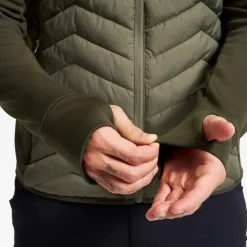 Evolution Hybrid Fleece Jacket Herren Forest Night/Kalamata