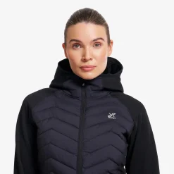 Evolution Hybrid Fleece Jacket Damen Black