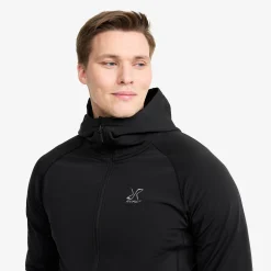 Evolution Light Stretch Fleece Hoodie Herren Black