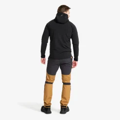Evolution Light Stretch Fleece Hoodie Herren Black