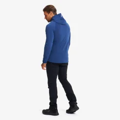 Evolution Light Stretch Fleece Hoodie Herren Insignia Blue