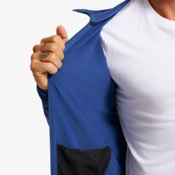 Evolution Light Stretch Fleece Hoodie Herren Insignia Blue