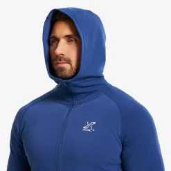 Evolution Light Stretch Fleece Hoodie Herren Insignia Blue