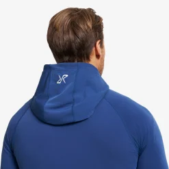 Evolution Light Stretch Fleece Hoodie Herren Insignia Blue