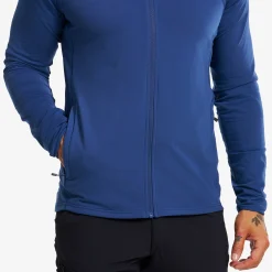 Evolution Light Stretch Fleece Hoodie Herren Insignia Blue