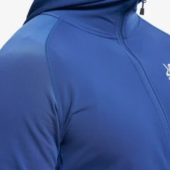 Evolution Light Stretch Fleece Hoodie Herren Insignia Blue