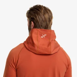 Evolution Light Stretch Fleece Hoodie Herren Rusty Orange