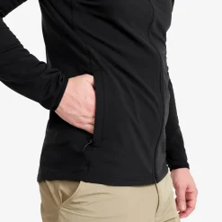 Evolution Light Stretch Fleece Herren Black