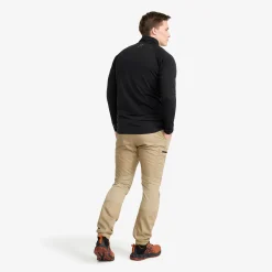 Evolution Light Stretch Fleece Herren Black