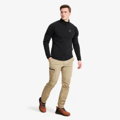 Evolution Light Stretch Fleece Herren Black