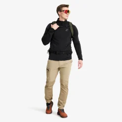 Evolution Light Stretch Fleece Herren Black
