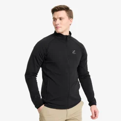 Evolution Light Stretch Fleece Herren Black