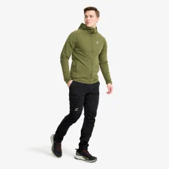 Evolution Light Stretch Fleece Hoodie Herren Cypress