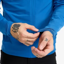 Evolution Light Stretch Fleece Hoodie Herren Classic Blue