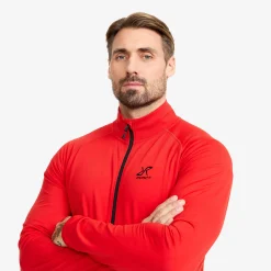 Evolution Light Stretch Fleece Herren Aura Red
