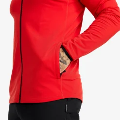 Evolution Light Stretch Fleece Herren Aura Red