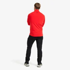Evolution Light Stretch Fleece Herren Aura Red
