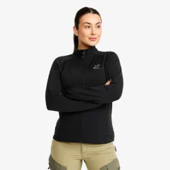 Evolution Light Stretch Fleece Damen Black