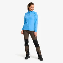 Evolution Light Stretch Fleece Damen Azure Blue