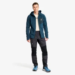 Evolution Stretch Fleece Hoodie Herren Moonlit Ocean