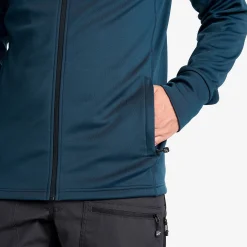 Evolution Stretch Fleece Hoodie Herren Moonlit Ocean