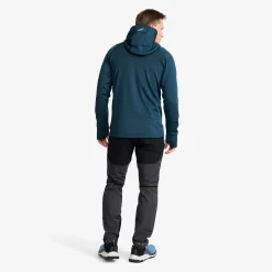 Evolution Stretch Fleece Hoodie Herren Moonlit Ocean