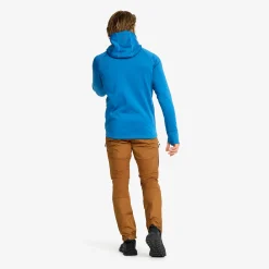 Evolution Stretch Fleece Hoodie Herren Classic Blue