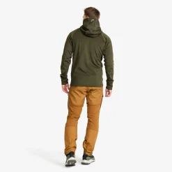 Evolution Stretch Fleece Hoodie Herren Forest Night