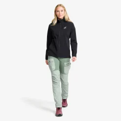 Exciter Stretch Jacket Damen Black