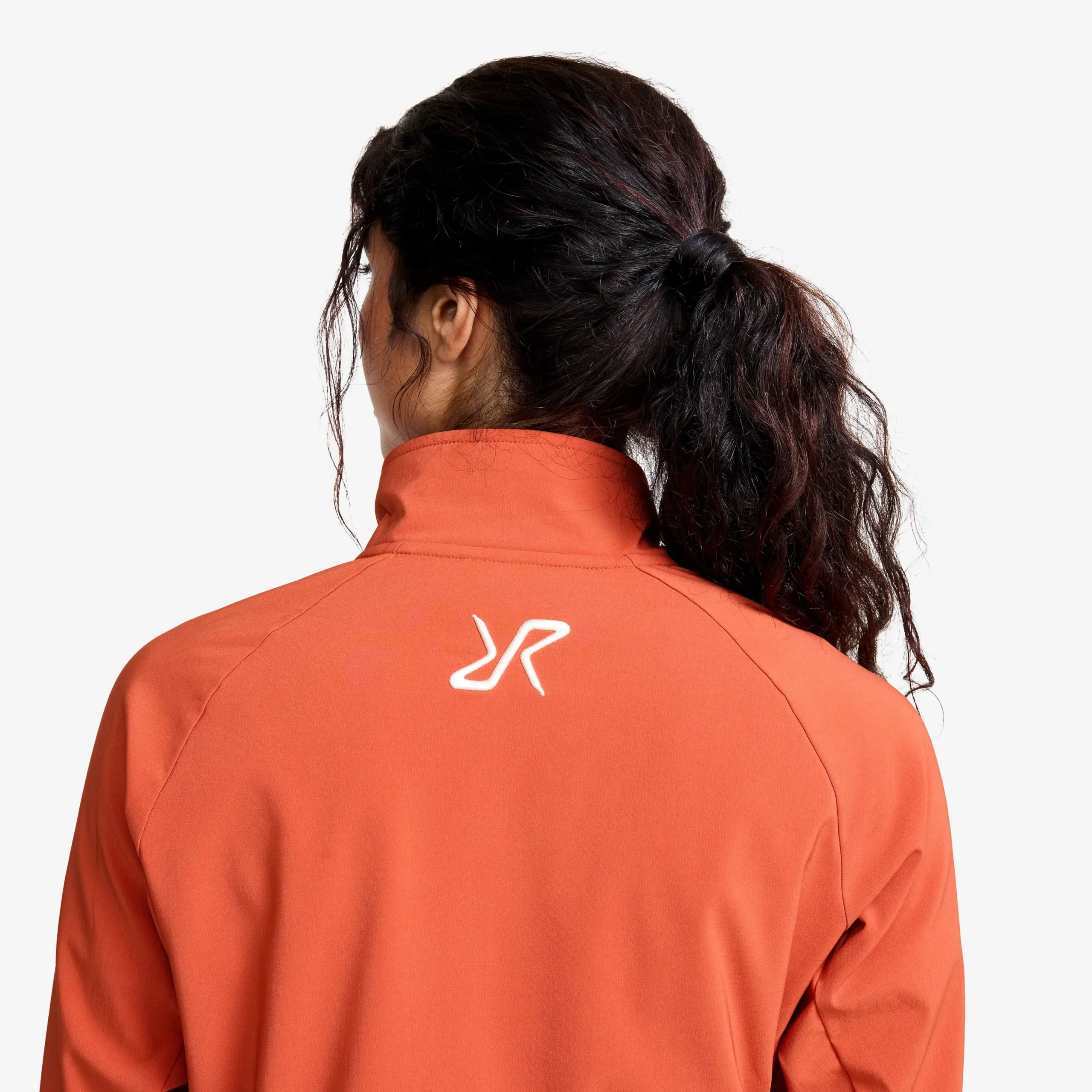 Exciter Stretch Jacket Damen Mecca Orange