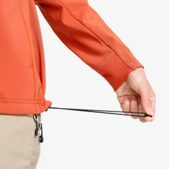 Exciter Stretch Jacket Damen Mecca Orange