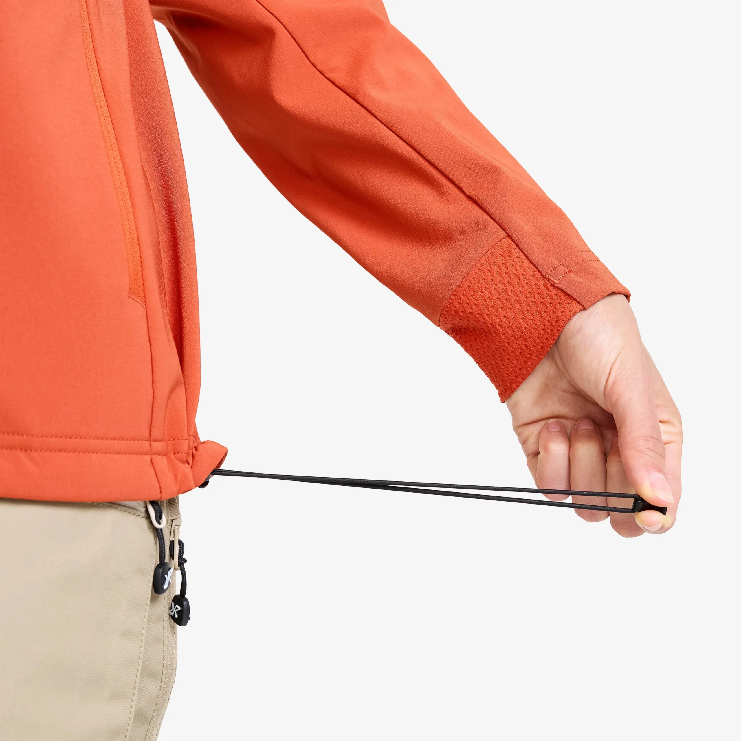 Exciter Stretch Jacket Damen Mecca Orange