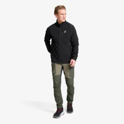 Exciter Stretch Jacket Herren Black