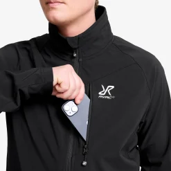 Exciter Stretch Jacket Herren Black