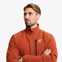 Exciter Stretch Jacket Herren Rusty Orange