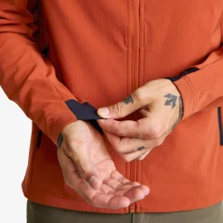 Exciter Stretch Jacket Herren Rusty Orange
