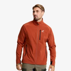 Exciter Stretch Jacket Herren Rusty Orange