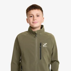 Exciter Stretch Jacket Teens Grape Leaf