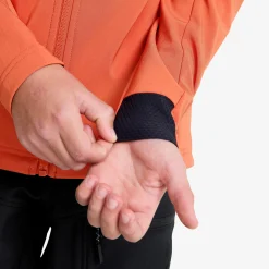 Exciter Stretch Jacket Teens Mecca Orange