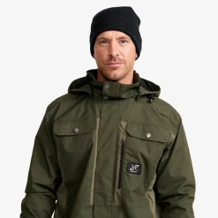 Field Pro Warm Outdoor Jacket Herren Grape Leaf/Forest Night
