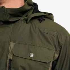 Field Pro Warm Outdoor Jacket Herren Grape Leaf/Forest Night